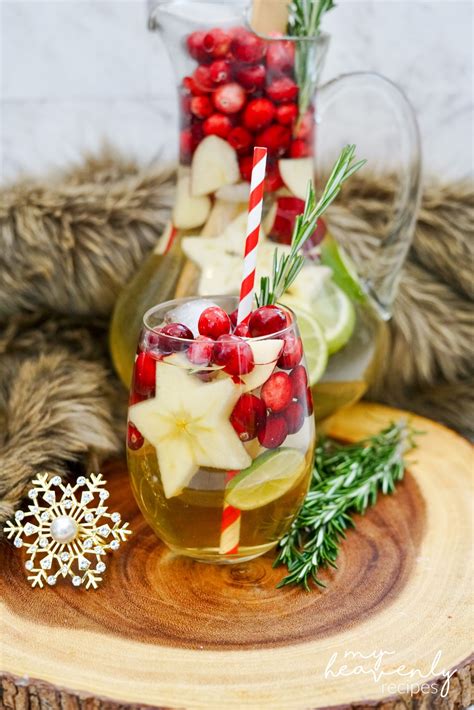 Holiday Sangria Recipe My Heavenly Recipes