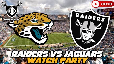 Raiders Raiders Jaguars Livestream Watch Party 🏴‍☠️🚨 Youtube