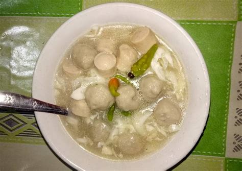 Resep Bakso Kuah Bening Oleh Adelia Ardiyanti Cookpad