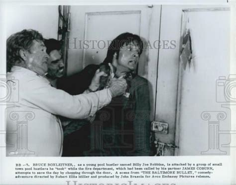 Press Photo Bruce Boxleitner James Coburn The Baltimore Bullet