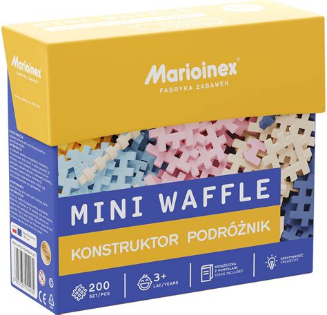 Rozetka Pl Konstruktor Marioinex Mini Waffle Klocki Podr Nik