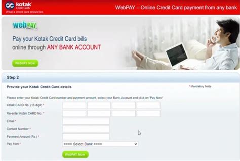 How To Pay Kotak Credit Card Bill Online