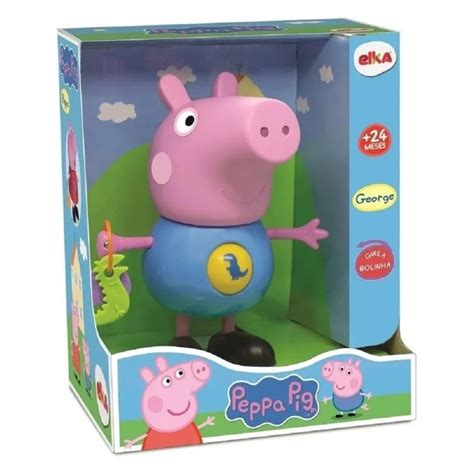 Boneco Peppa Pig George Atividades Ref Elka Shopee Brasil