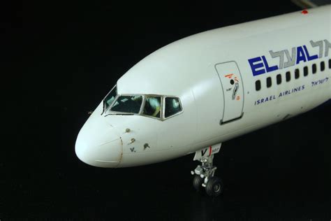 Zvezda EL AL Boeing 757 200 Finally Done Airlinercafe