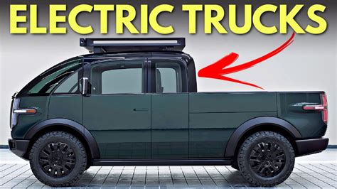 Top 10 All-Electric Pickup Trucks Coming Soon - My Tech Methods