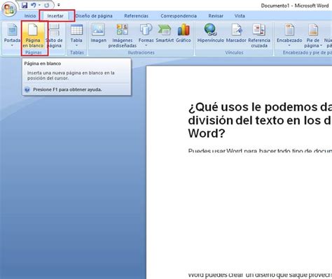 ¿cómo Se Inserta Una Hoja En Blanco En Word Correctamente Todos Los Métodos Mira Cómo Hacerlo