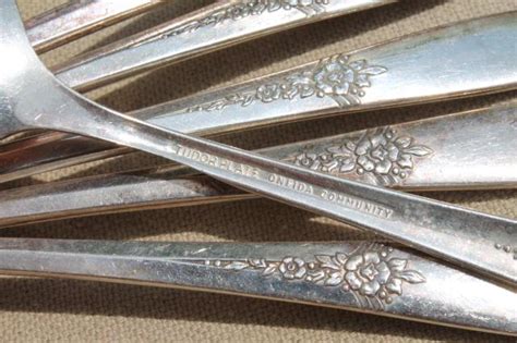 Vintage Oneida Silverware Patterns