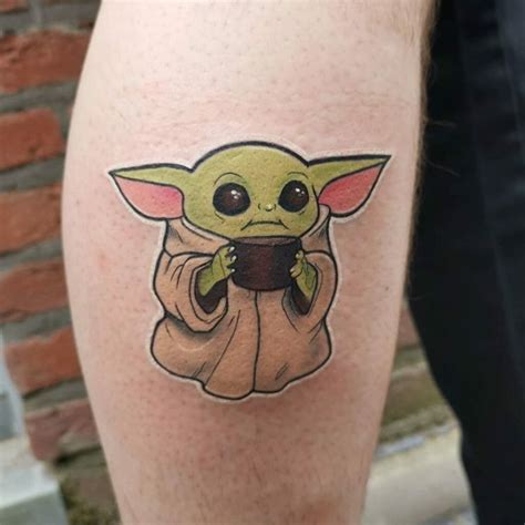 101 Amazing Baby Yoda Tattoo Designs You Need To See! | Outsons | Men's Fashion Tips And Style ...