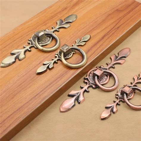 Buy Antique Brass Drawer Pull Rings Cupboard Door