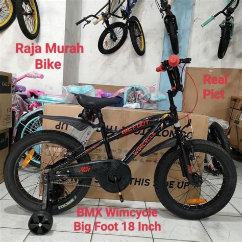 Jual Sepeda Anak Bmx Wimcycle Big Foot Inch Ban Jumbo Sepeda Bmx