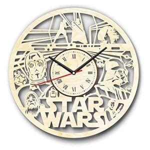 Star Wars Wall Clocks UK Yoda Darth Vader Jedi