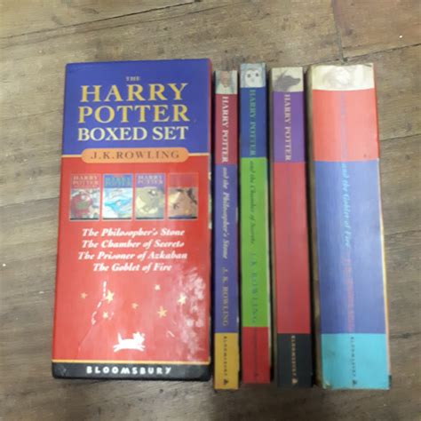 Harry Potter Boxed Set Bloomsbury Edition Hobbies Toys Books