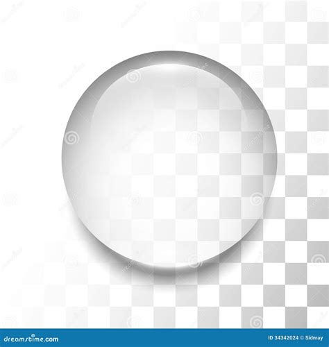 transparent drop  shadow  reflection stock vector illustration