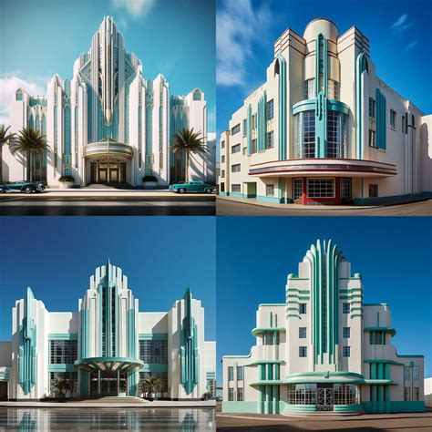 Art Deco Architecture AI Art Style Guide - Exploring the Fascinating ...