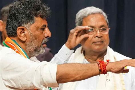 Congress Karnataka CM Siddaramaiah Deputy CM Shivakumar Meet