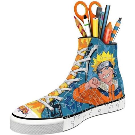 Puzzle 3D Ravensburger Sneaker Naruto 108 pièces Bleu