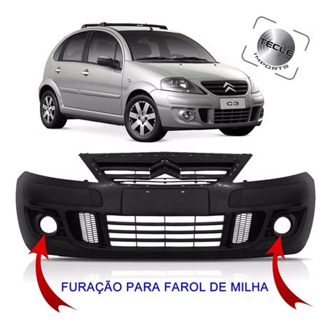 Parachoque Citroen C C Furo Milha R