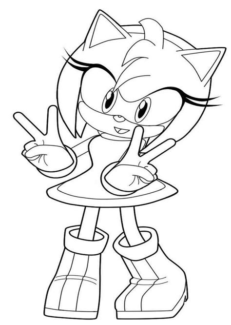 Dibujos De Sonic Para Colorear Descargar E Imprimir Colorear Imágenes