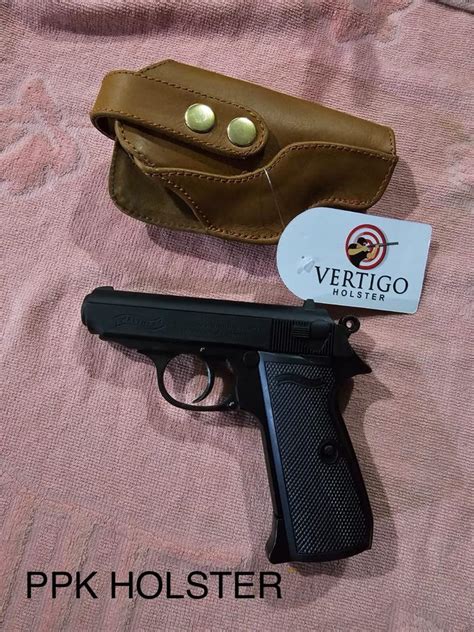 VERTIGO LEATHER HOLSTER FOR PPK CO2 PISTOL - Air Guns India