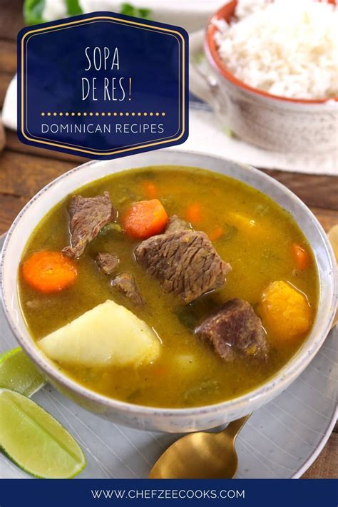 Sopa De Res Con Fideos Dominican Style Beef Soup Recipe