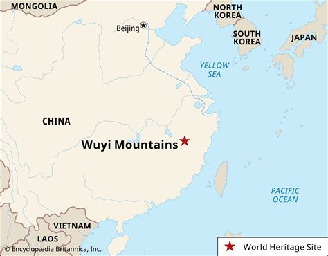 Wuyi Mountains | Location, History, & Facts | Britannica