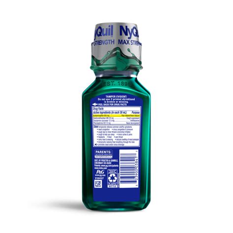 Nyquil™ Severe Maximum Strength Cough Cold And Flu Nighttime Relief Liquid