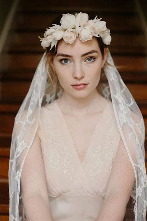 Velos De Novia Que Te Sorprender N Fiancee Bodas Flower Crown Veil