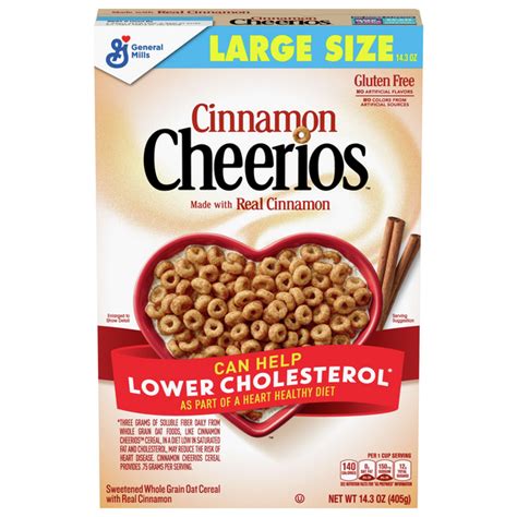 Save On General Mills Cheerios Cereal Cinnamon Large Size Order Online