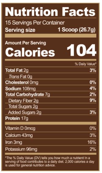 Raw Cacao Protein Blend Livwell Nutrition