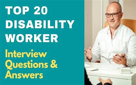 Top Disability Worker Interview Questions Answers