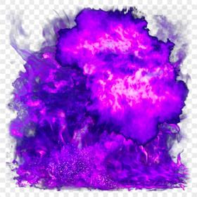 Purple Fire Flame Aura Sparks Effect PNG Image Citypng