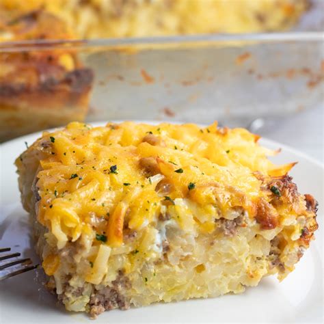 Breakfast Casserole Recipes With Sausage And Hash Browns Overnight ...