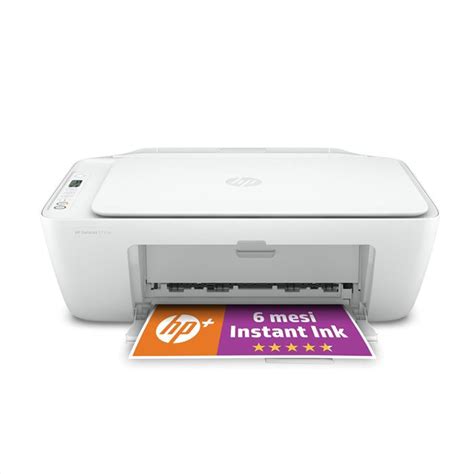 Hp Multifunzione Deskjet 2710e 6 Mesi Inchiostro Hp Bianca Euronics