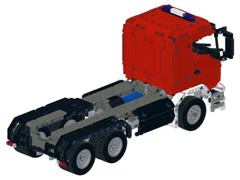 Bauanleitung Instruction Feuerwehr Truck Man Eigenbau Unikat Moc Lego