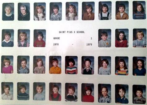 St. Pius X Elementary - 1st Grade Class - 1978/79