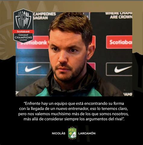 Club León on Twitter Conferencia TheChampions Las palabras de