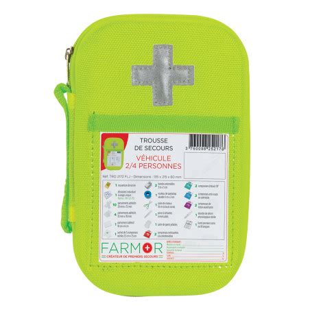 Trousse De Secours V Hicule Professionnelle Avec Thylotest Farmor