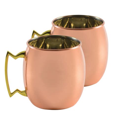 Solid Copper Moscow Mule Mug Premium Pure Copper Oz Hammered