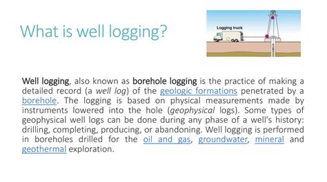 Well Logging