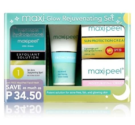 Maxipeel Glow Rejuvenating Set Lazada PH