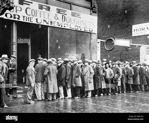 The Great Depression Soup Kitchens Coloring Pages