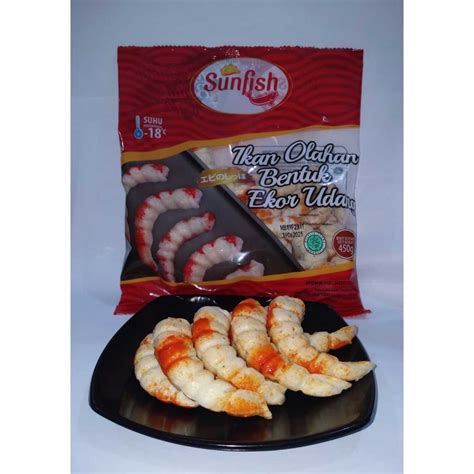 Jual Sunfish Olahan Ikan Bentuk Ekor Udang Gr Shopee Indonesia