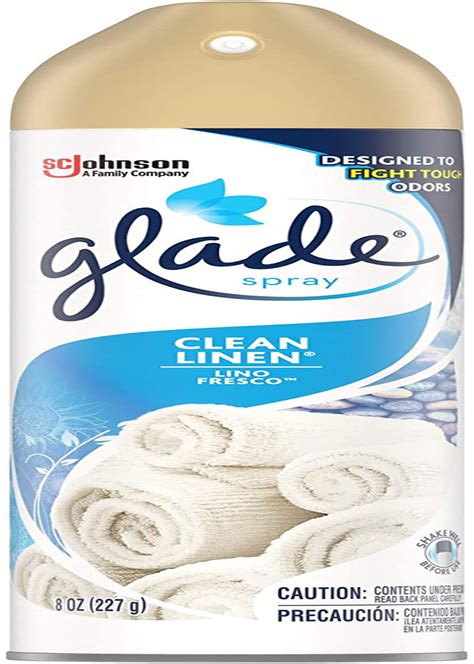 Glade Air Freshener Room Spray Clean Linen 8 Oz Clean Linen