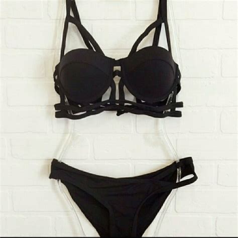 Swim Sexy Strappy Bikini Set Poshmark