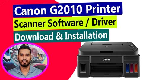 Canon Pixma G2010 Printer Scanner Driver Download And Installation In Windows 10 Ll മലയാളം Youtube