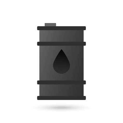 Premium Vector Fuel Barrel Icon Vector Illustration