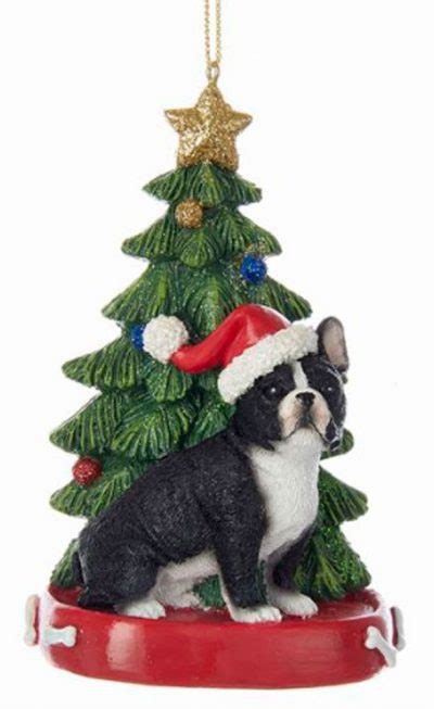 French Bulldog Christmas Tree Ornament