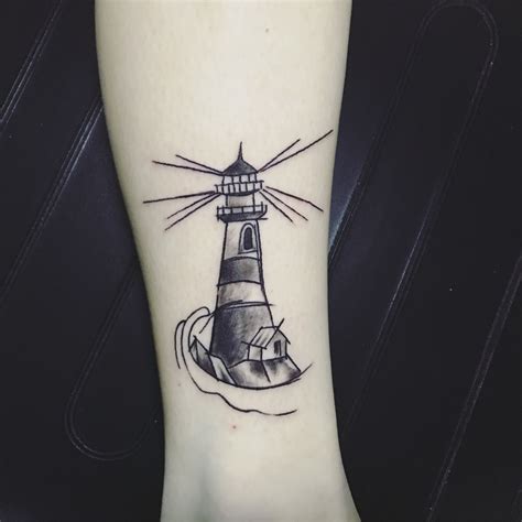 Lighthouse Tattoo By Matt Fischer Wilmington Nc Tattoo Lighthouse