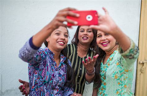 Women Taking Selfie By Stocksy Contributor Don Smith Stocksy