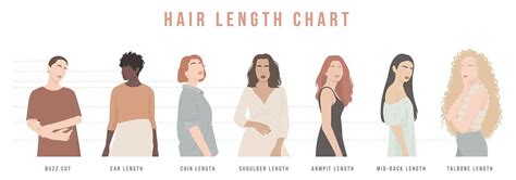 Hair Length Chart To Describe All Lengths